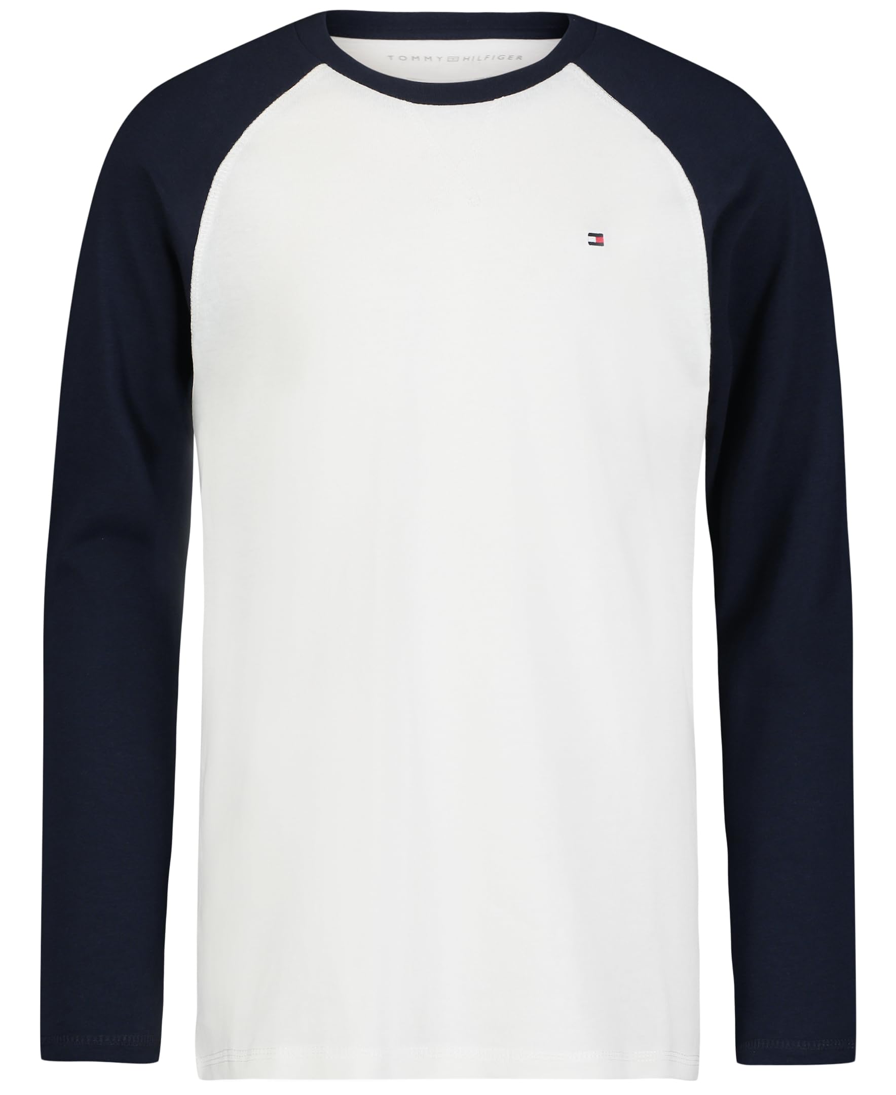 Tommy Hilfiger Boys' Long Sleeve Crew Neck T-Shirt